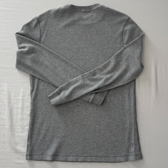 Vuori Men's Waffle Crew Long-Sleeve Pullover Large - Picture 2 of 2